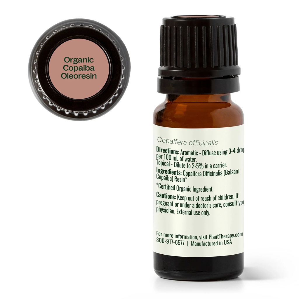 Copaiba Oleoresin Essential Oil - 10ml - 8