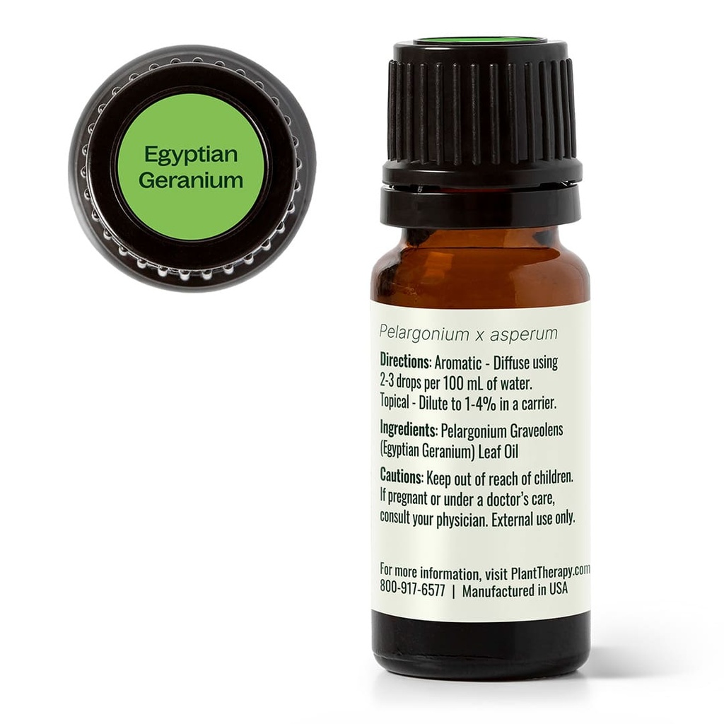Egyptian Geranium Essential Oil - 10ml - 15