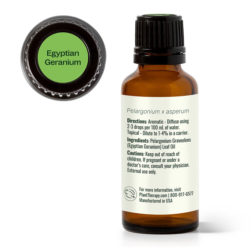 Egyptian Geranium Essential Oil - 10ml - 16