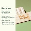 Essential Oil Wooden Storage Display - Set of 3 - 1