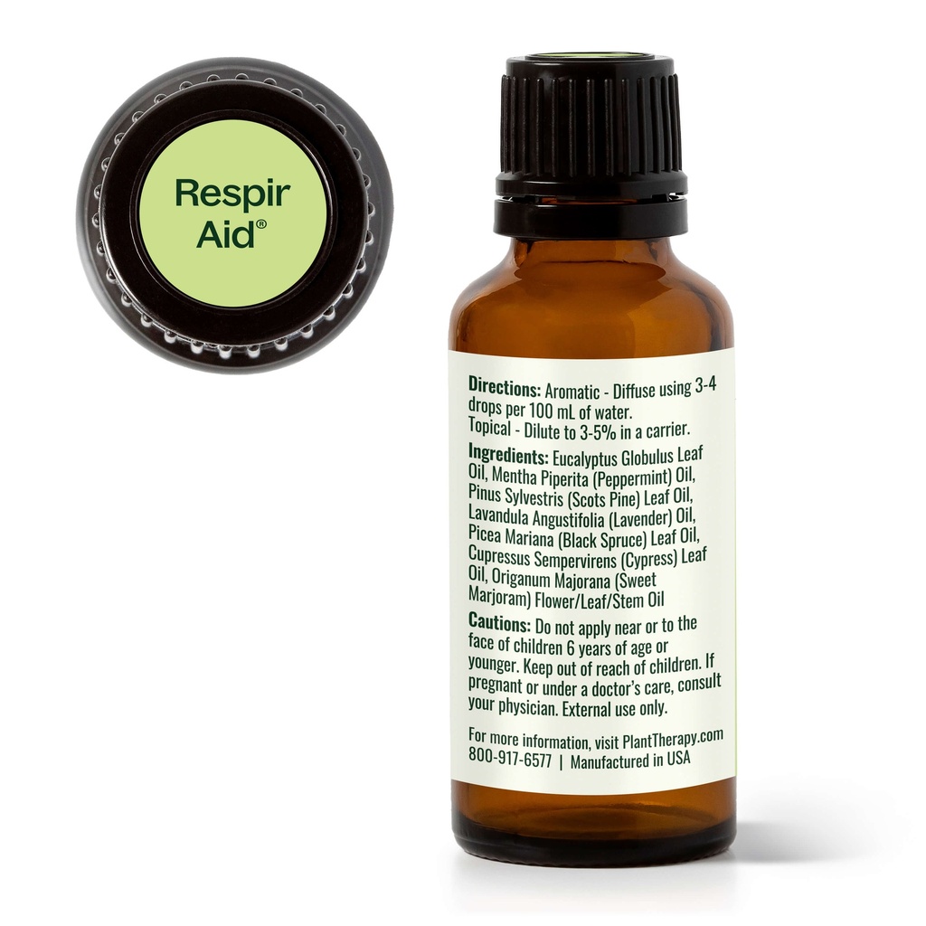 Respir Aid Essential Oil Blend - 10ml - 13