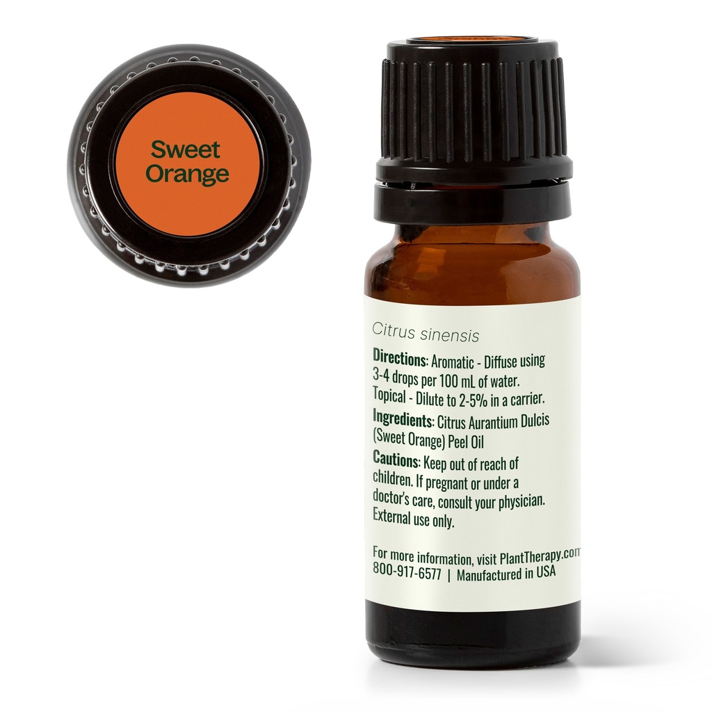 Sweet Orange Essential Oil - 10ml - 9