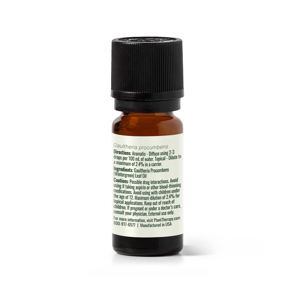 Wintergreen Essential Oil - 10ml - 12