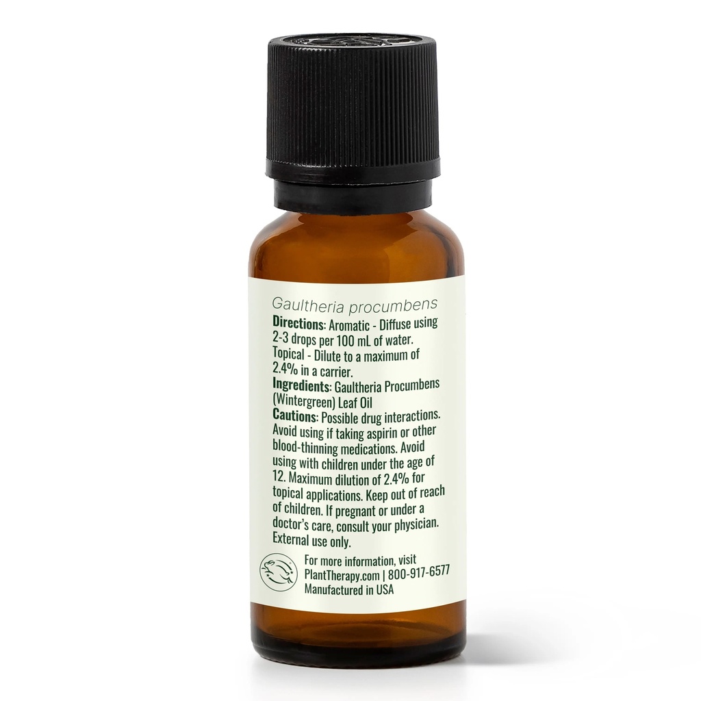 Wintergreen Essential Oil - 10ml - 13