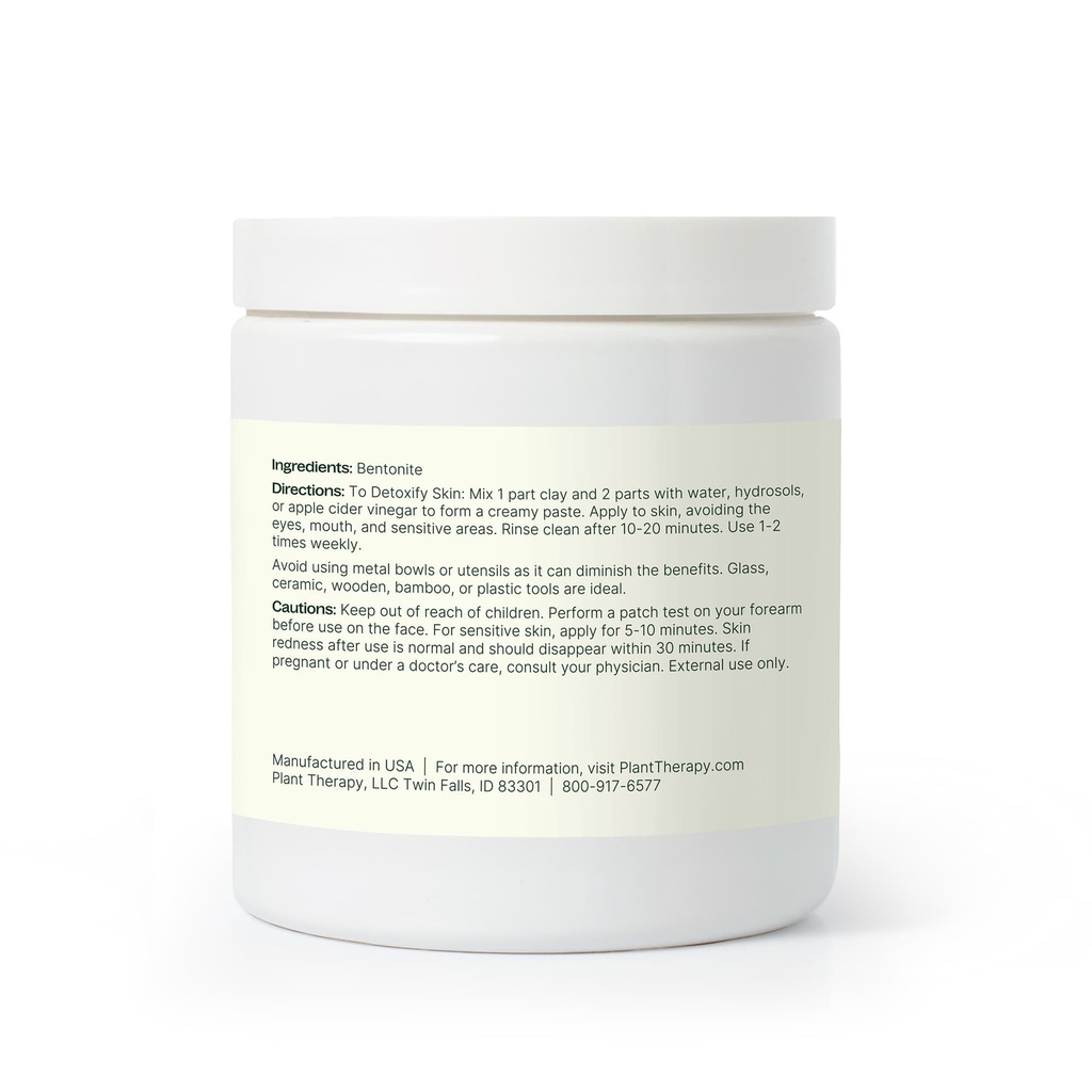 Calcium Bentonite Clay - 16oz - 9