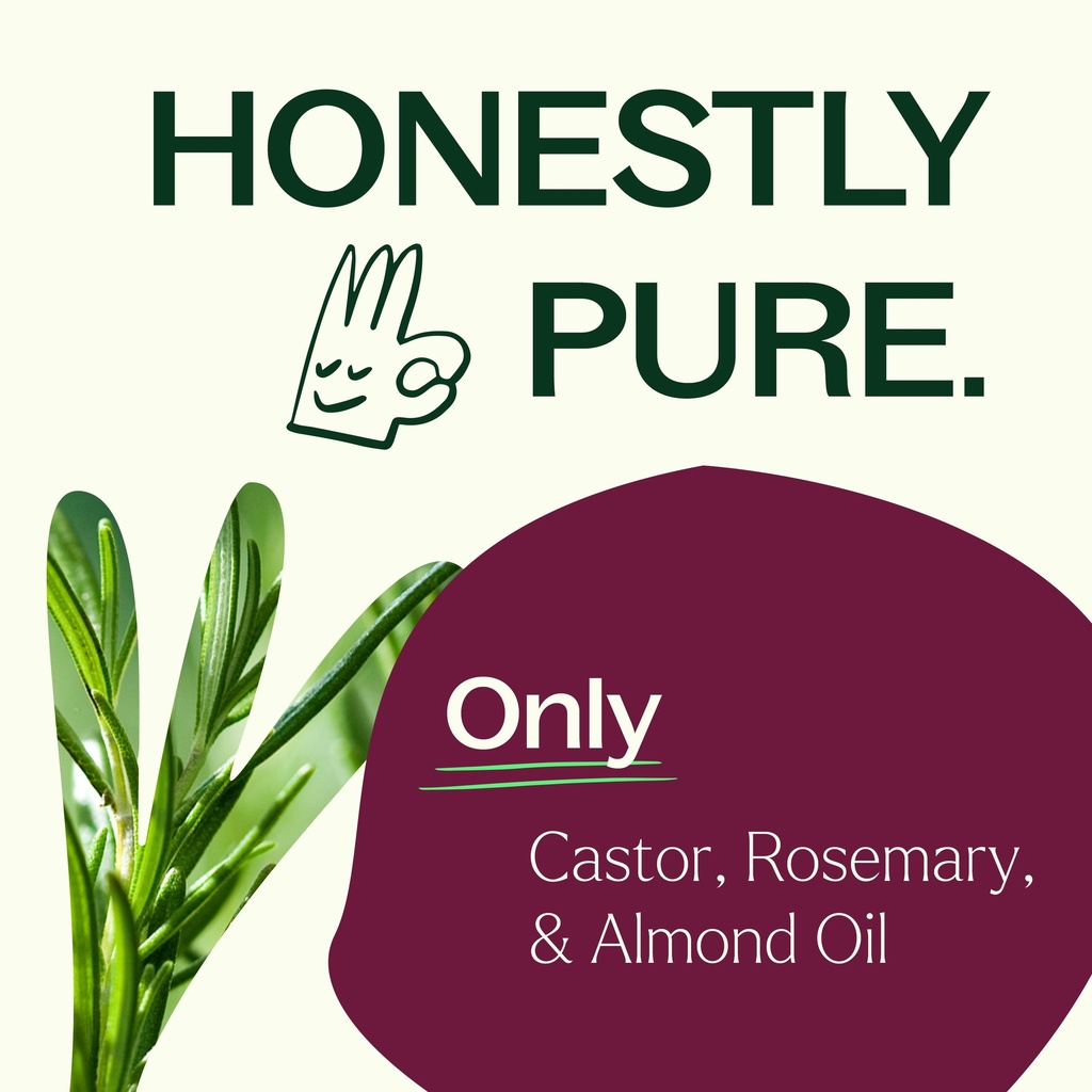 Rosemary & Castor Hair Oil - 04oz - 3