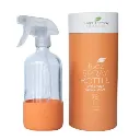 Glass Spray Bottle with Orange Sleeve.webp