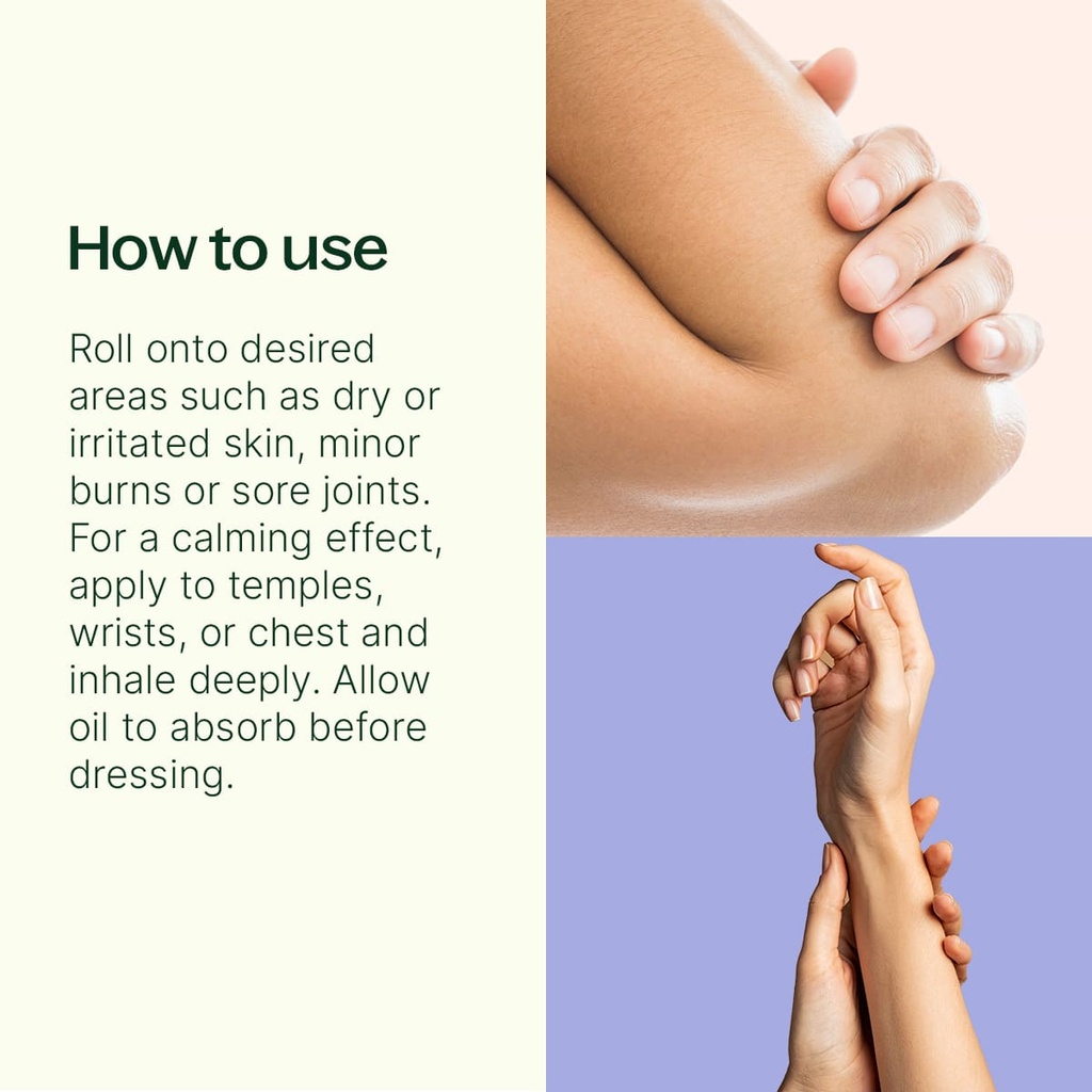 Organic Castor Body Oil Roll-on 30 ml - 7