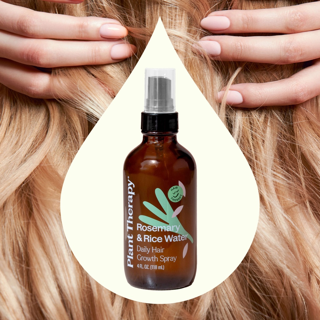 Rosemary & Rice Water Daily Hair Growth Spray - 4 oz - 1