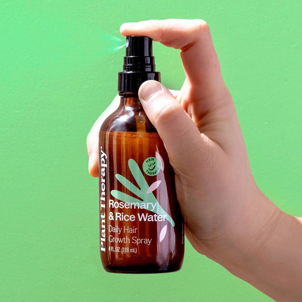 Rosemary & Rice Water Daily Hair Growth Spray - 4 oz - 6