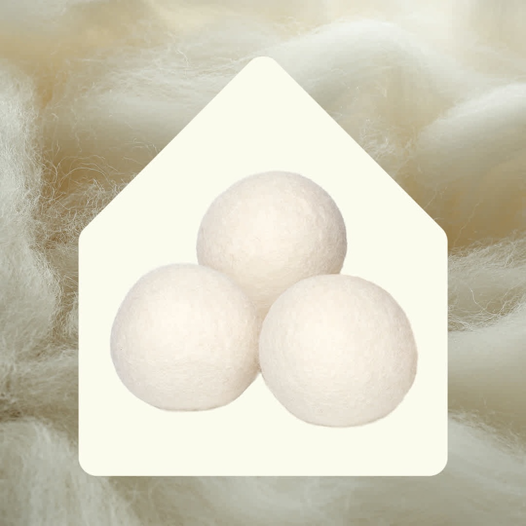 Wool Dryer Balls - Pack of 6 - 6