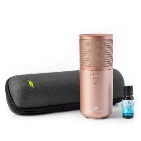 Portable Diffuser with Travel Pack - Rose Gold.webp