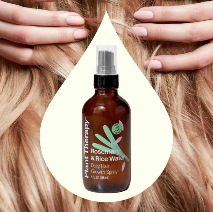 Rosemary & Rice Water Daily Hair Growth Spray - 4 oz.webp