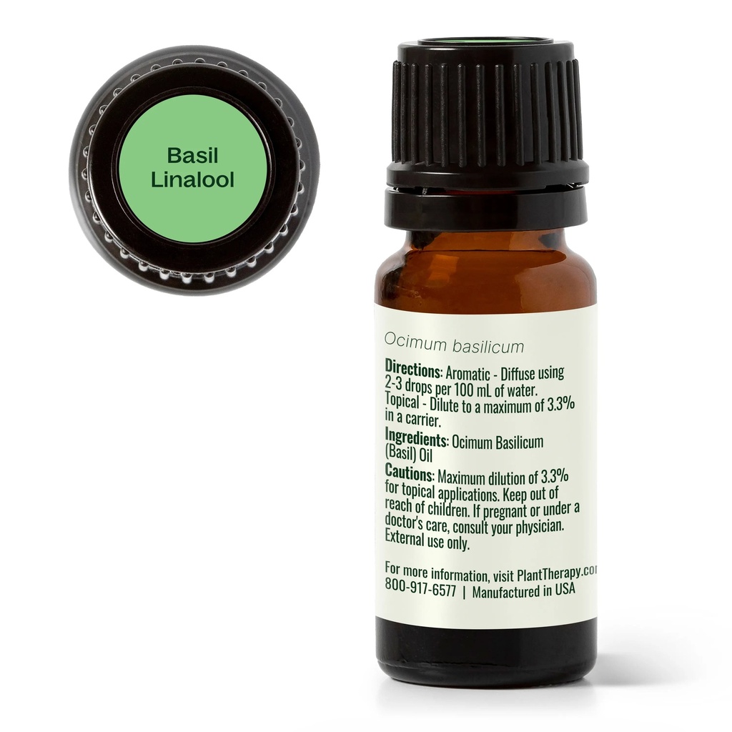 Basil Linalool Essential Oil - 10ml - 7
