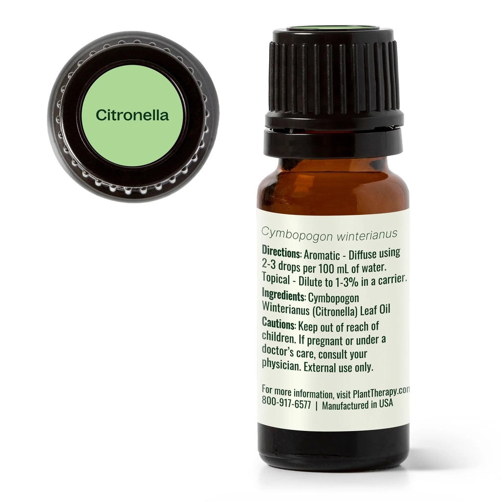 Citronella Essential Oil - 10ml - 16
