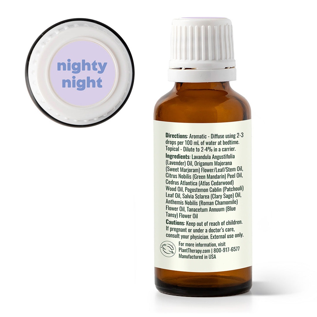 Nighty Night KidSafe Essential Oil Pre-Diluted Roll-On - 10ml - 12