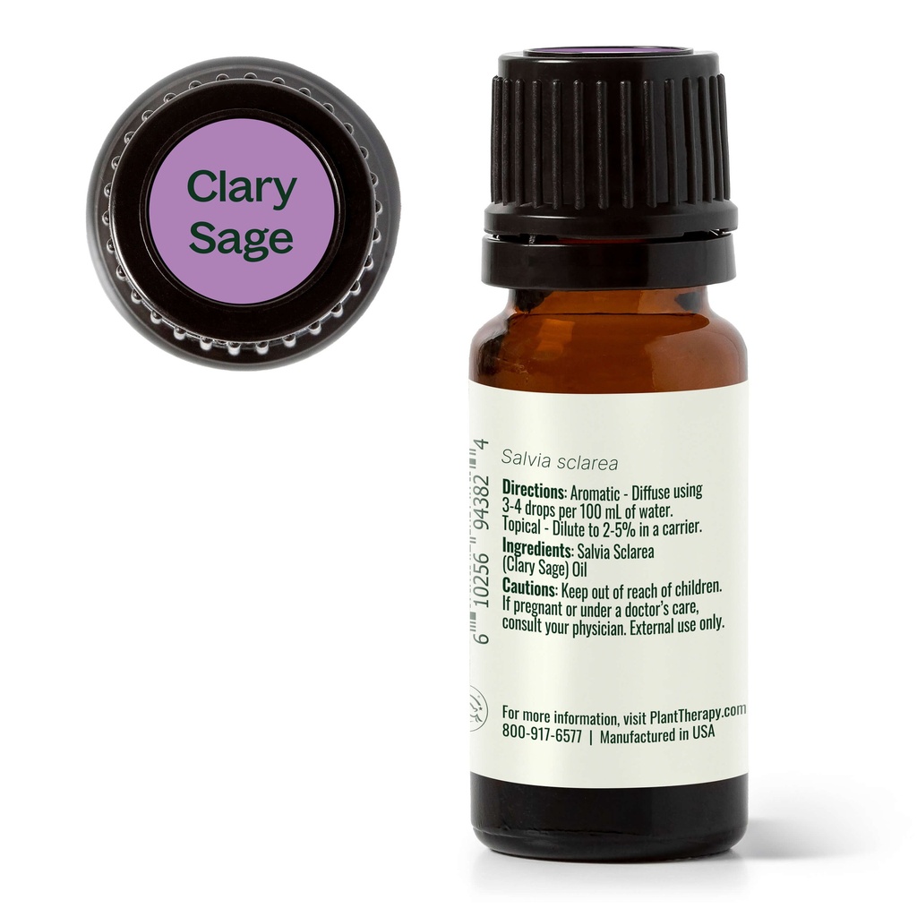 Clary Sage Essential Oil - 10ml - 9