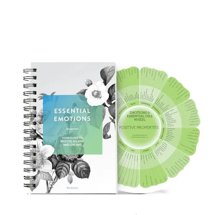 Emotions & Essential Oils Reference Book & Wheel, 9th Edition.