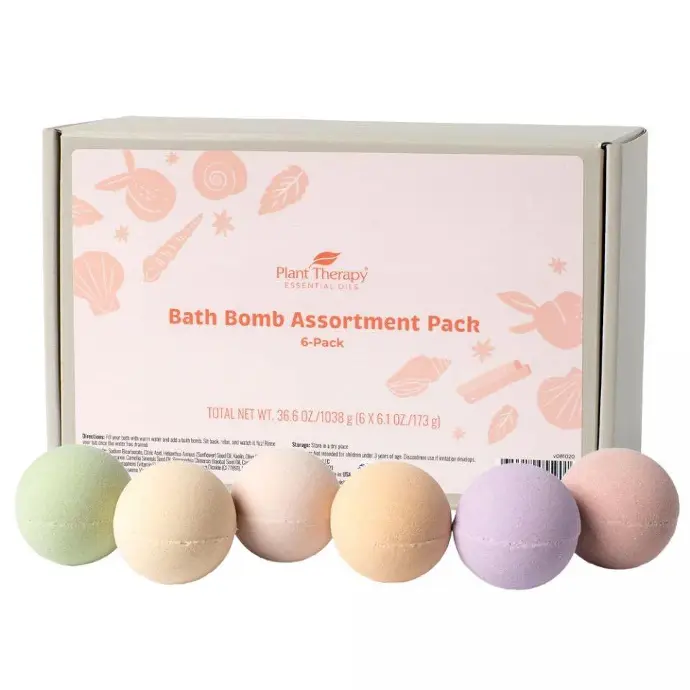 Bath Bomb Assortment - Pack of 6