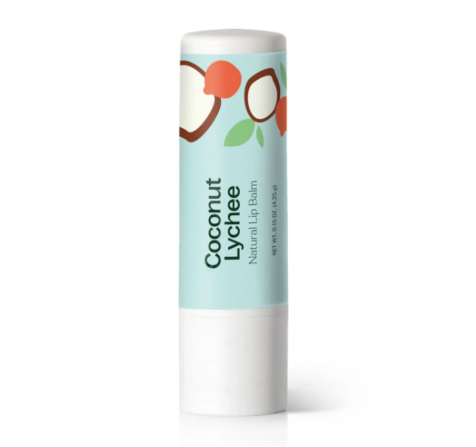 Coconut Lychee Natural Lip Balm 