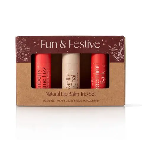 Fun & Festive Lip Balm - Pack of 3