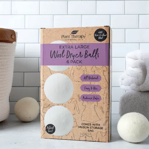 Wool Dryer Balls - Pack of 6